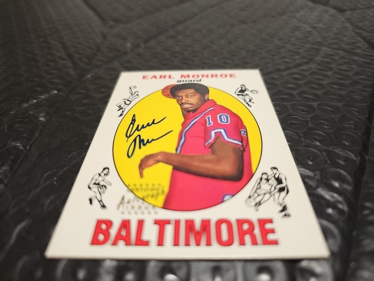 その他 NBA topps 96 earl monroe baltimore+1sc EARL MONROE 1996 Topps NBA Stars Basketball # 131 Baltimore