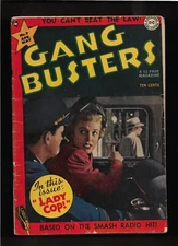 1949 Gang Busters #9  D.C. Comic Book pre-code crime Original & Complete