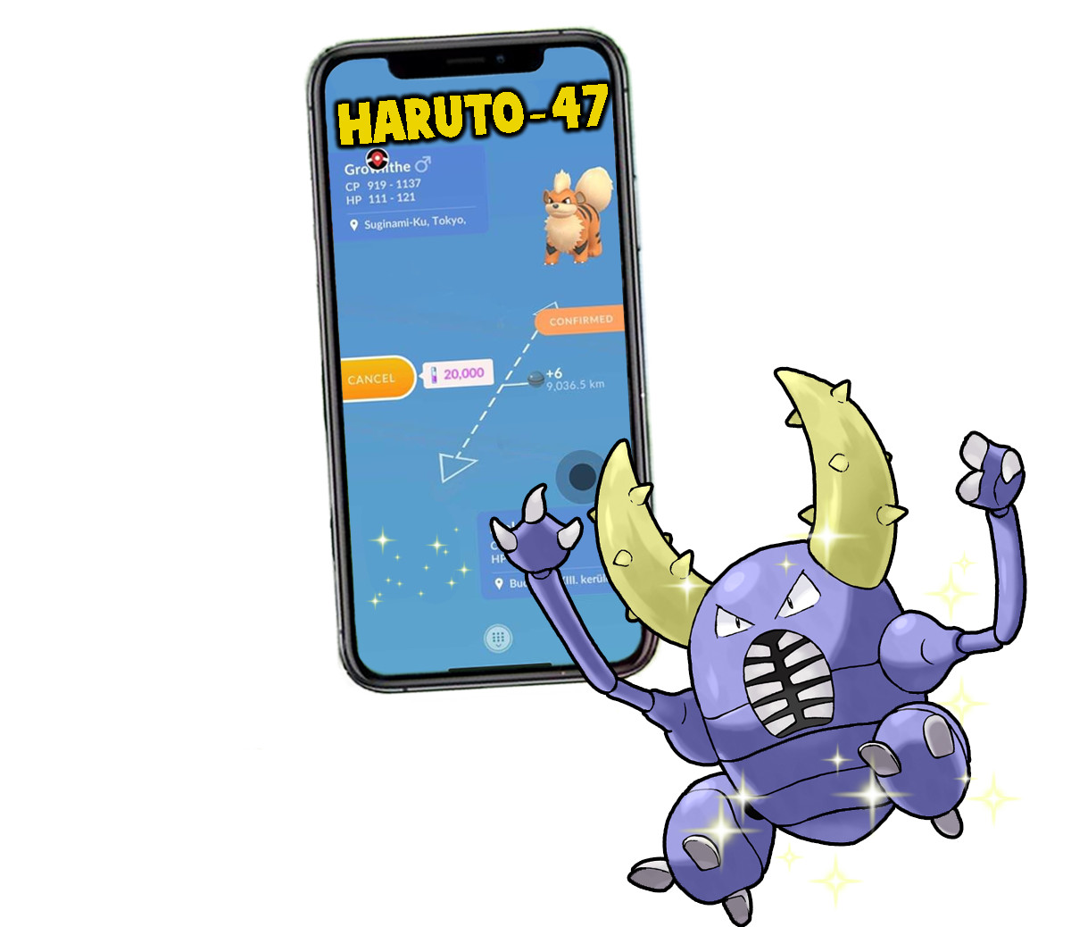 Pokemon Shiny Pinsir Trade Registered or Ultrafriends