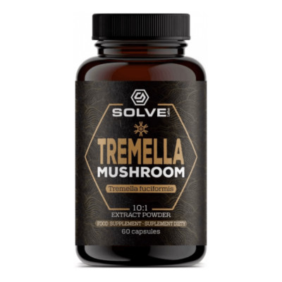 SOLVE LABS Tremella Mushroom 60 Kaps   Beauty Pilz für Haut & Hydration