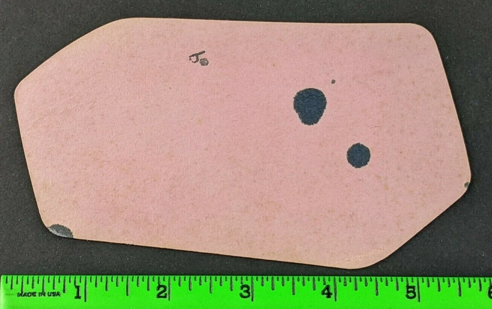 Винтажная рекламная промокательная карточка 1910-е Life White Bread Loaf штампованная - Изображение 2 из 2