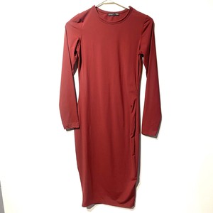 long red dress zara