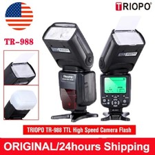 US TRIOPO TR-988 TTL 1/8000s Flash Light Speedlite for Canon Nikon DSLR Camera