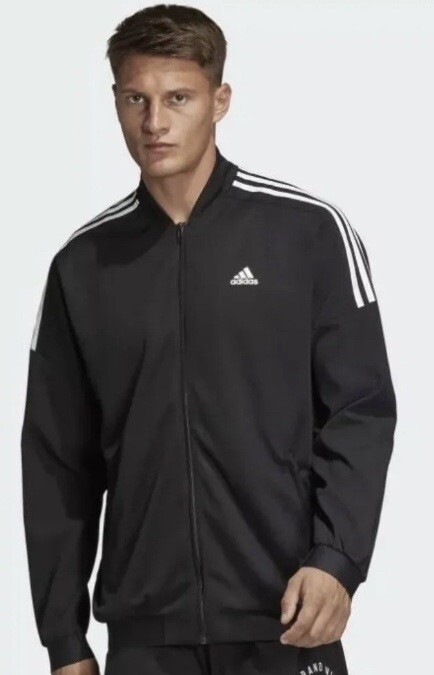 adidas PAD FUR BOMBER M ブラック ダウンジャケット ブランド品専門の M / adidas(アディダス) PAD BOMBER/ダウン