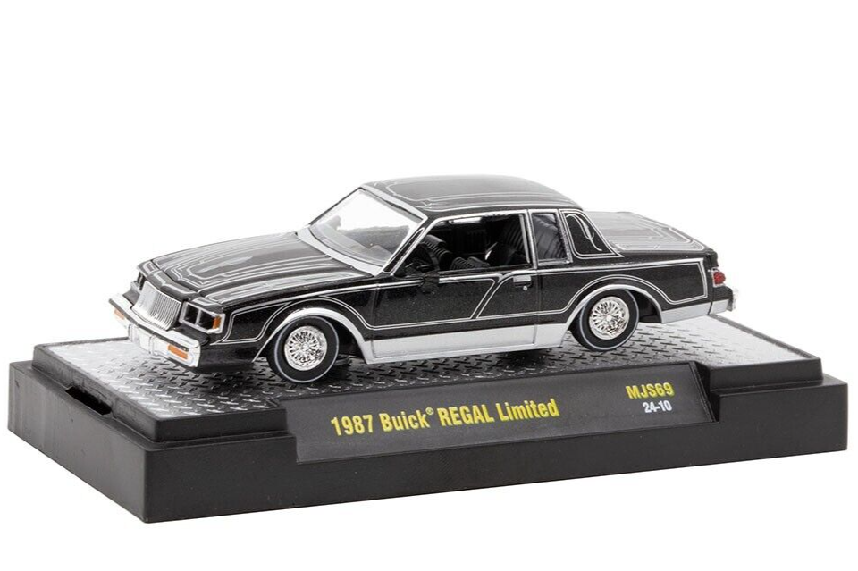 M2 Machines 1:64 1987 Buick Regal Limited Lowriders Diecast Car