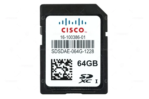 16-100386-01 CISCO 64GB SD XC SECURE DIGITAL FLASH MEMORY CARD
