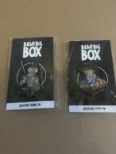 Back To The Future 3 Bam Big Box Limited 2 Pin Set