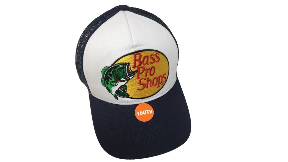 Bass Pro Shops Hat Embroidered Logo Mesh Fishing Hunting Trucker Cap  Toddler