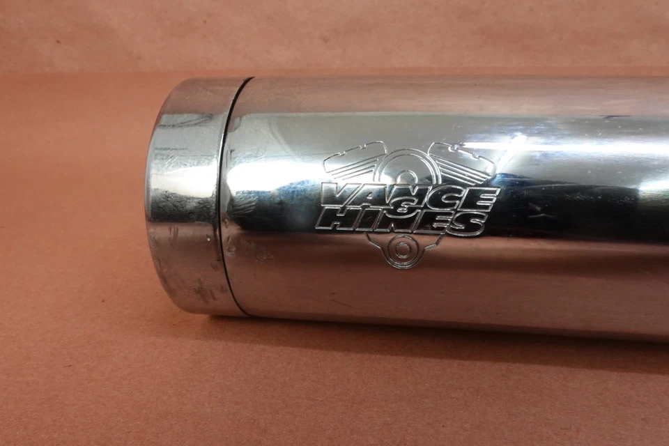 00-11 Harley Davidson Heritage Softail FLSTC silenciador de escape protector térmico Foto 2 de 4