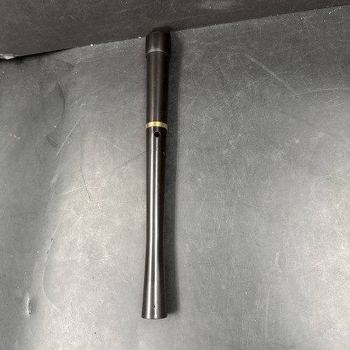 Peripole Flute Angel Black Soprano Halo Recorder - Picture 5 of 8