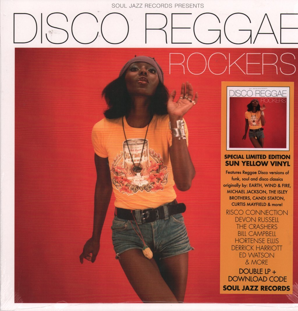 Various Artists Disco Reggae Rockers double LP vinyl Europe Soul Jazz 2022