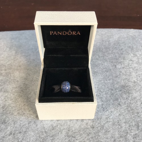 Auténtico Pandora Plata Esterlina 925 Pave Luces Dije Cuentas 791051NCB ALE