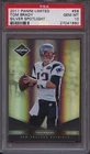 2011 Panini Limited 58 Tom Brady Silver Spotlight PSA 10 Gem Mint Pop  1 /50