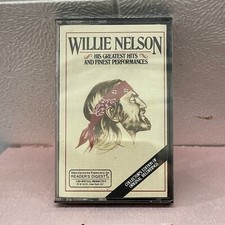 Willie Nelson His Greatest Hits  Finest Performances 1987 Music Cassette Tape 1