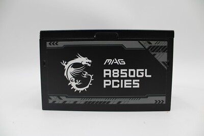 MSI MAG A850GL Full Modular 80 Plus Gold 850W ATX Power Supply