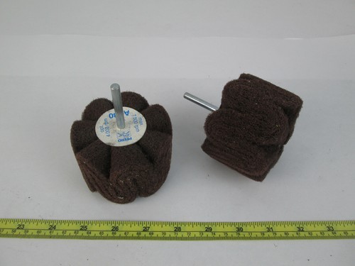 Lot of 2 Pferd Polinox Mounted Flap Wheel A280 - Picture 2 of 7