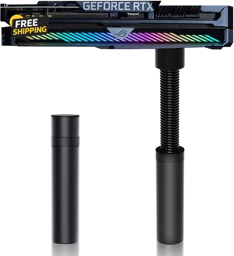 GPU Support Bracket, Graphics Video Card Brace with Height Adjustable, anti Sag 