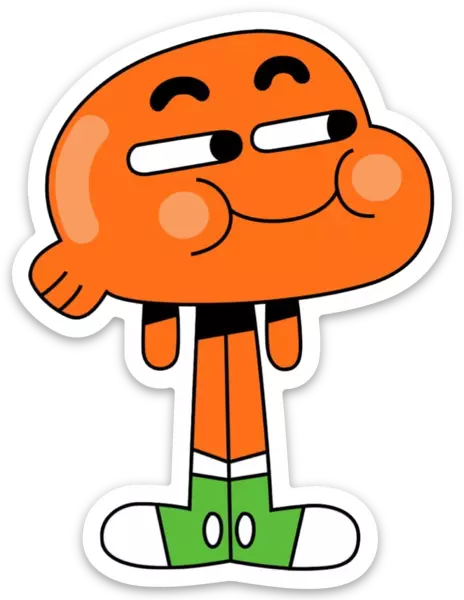 The Amazing World Of Gumball Darwin Sticker - The Amazing World Of