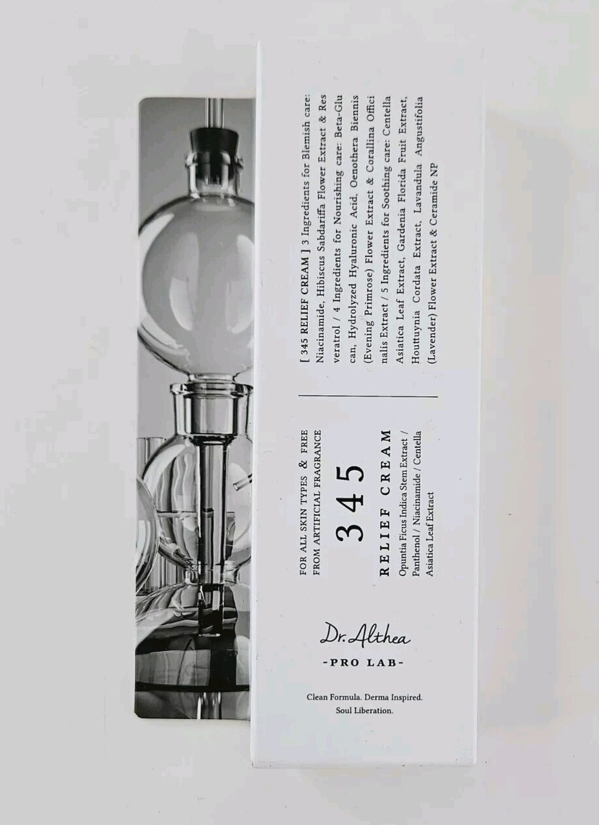 Dr.Althea 345 Relief Cream - Face moisturizer, Acne-Prone Skin