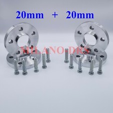 4 DISTANZIALI RUOTA 20+20mm FORD PUMA 2019> + COLONNETTA