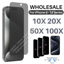 Privacy Screen Protector Tempered Glass Lot For iPhone 15 14 13 12 11 Pro XR 8 7