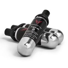Coravin 1000 Argon Gas Capsules (pack of 3) Black