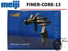 Meiji genuine FINER CORE 13 1.3mm Center Cup Spray Gun without Cup Gravity feed