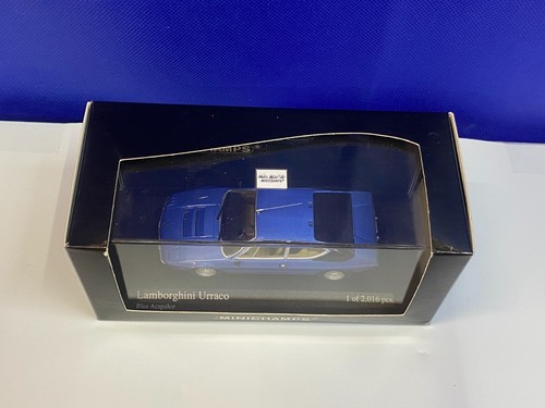 MINICHAMPS 1/43 SCALE BLUE ACAPULCO LAMBORGHINI URRACO VERY NICE !! - Picture 3 of 8