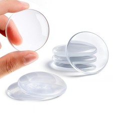 Door Stoppers for Wall, 6PCS Self Strong Adhesive Door Knob Wall Protector, Q...