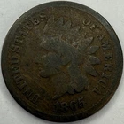 1865 Fancy 5 Indian Head Cent Exact Coin Imaged #IND1319