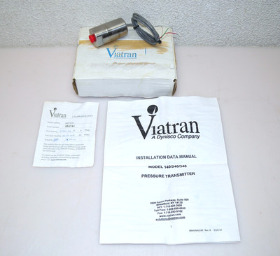 VIATRAN 3405AFG PRESSURE TRANSMITTER, 0 - 30 PSIG