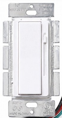 Lumegen 0-10V LED Dimmer Switch White Single/3-Way 150W NOS