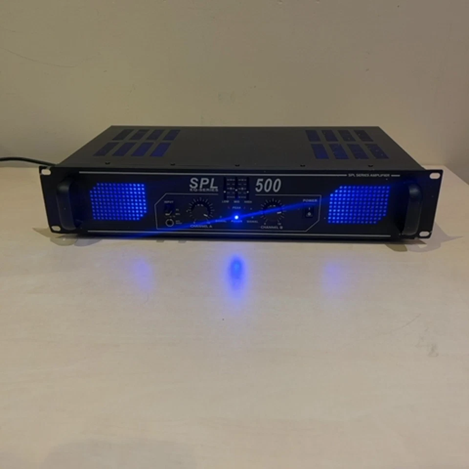 SPL 500 EQ-Serie Studio Verstärker mit Cinch Eingängen Ausgänge 120W