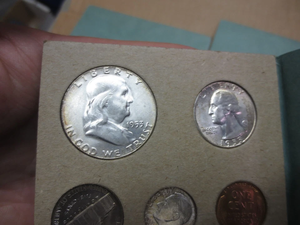 Complete 1953 United States Mint State w/ Folders - Image 3 of 4