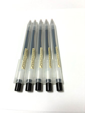 Muji Black Gel Pen Set 0.5mm 5 Pack Smooth Writing Japan