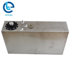 Slim Aluminum Race Drift Fuel Cell Gas Tank+level Sender 17 Gallon 64L