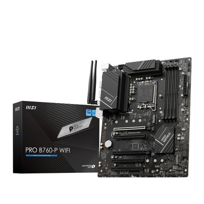 PRO B760-P WiFi ProSeries Motherboard (Supports 12th/13th/ 14th Gen Intel Pro...