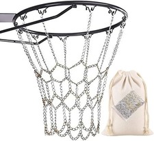 CZ-XING Basketball Net Chain Sports Heavy Duty Galvanized Basket Net Indoor Outd