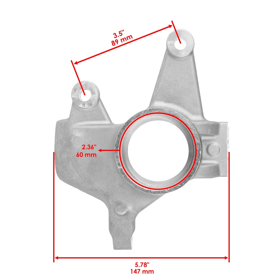 Front Right Wheel Knuckle For Can-Am Outlander 1000 1000R 2013-2020 - Image 2 of 4