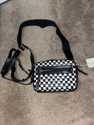 Brand New Universal Thread Checkered Purse Crossbody Bag