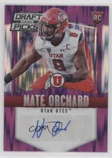 2015 Prizm Collegiate Draft Picks Purple Flash 13/99 Nate Orchard #227 Auto 7l6