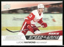 2021-22 Upper Deck Credentials #SGR1 Lucas Raymond Speed of the Game Rookies