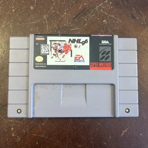 NHL 96  Hockey 1996 (Super Nintendo, SNES) Game - Authentic - Tested