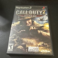 Call of Duty 2 Big Red One PS2 CIB W/ Manual - PlayStation 2!