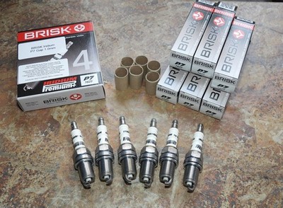 6x BRISK P7 Super Iridium Spark Plugs fit: Dodge Ram - 3.9 V6 - 1991 to 2001
