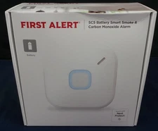 First Alert - Smoke and Carbon Monoxide Detector Battery Powered - White NEW