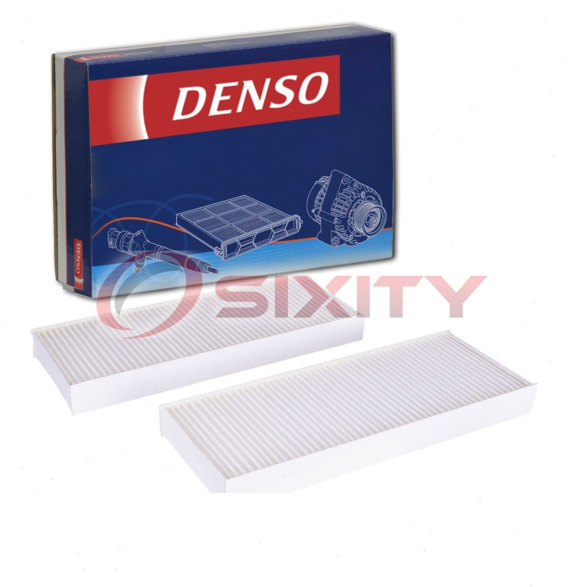 DENSO 453-6041 Cabin Air Filter for C25764 999M1-VR056 999M1-VR006 hk