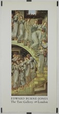 The Golden Stairs by Edward Burn-Jones 1990 Original Posters Exhibition