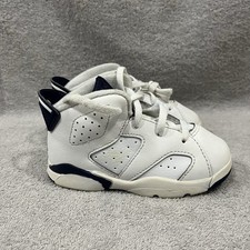 Jordan Retro 6 Midnight Navy Toddler Shoe Size 8C 384667-141