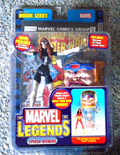 Marvel Legends Spider-Woman  MODOK  Series 2006 Toybiz New w comic-head of Modok